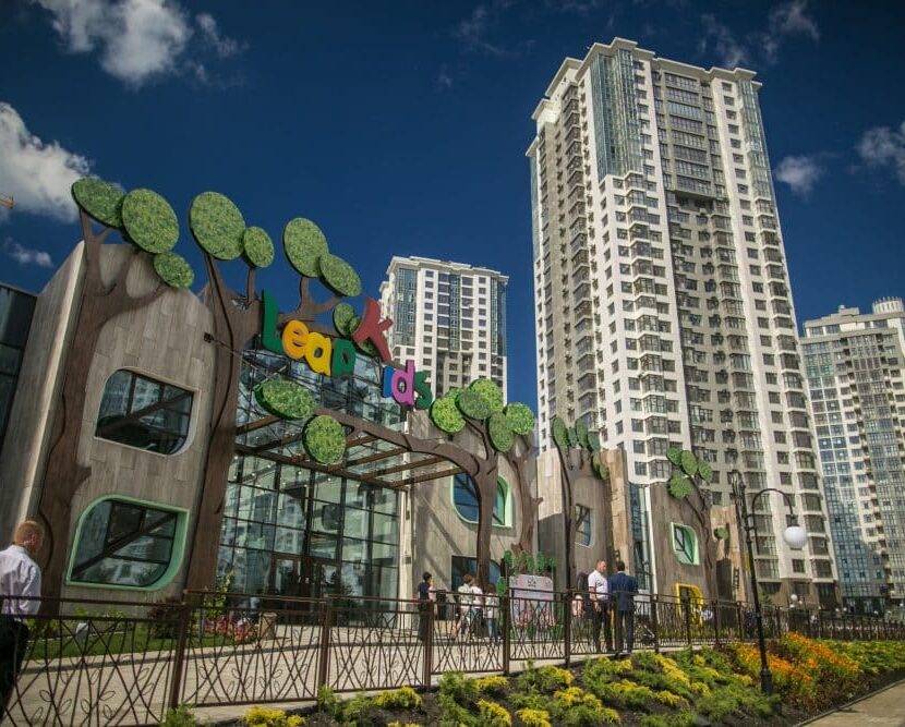 Академия Счастья LeapKids - City One Development - надежный застройщик Киева и Украины